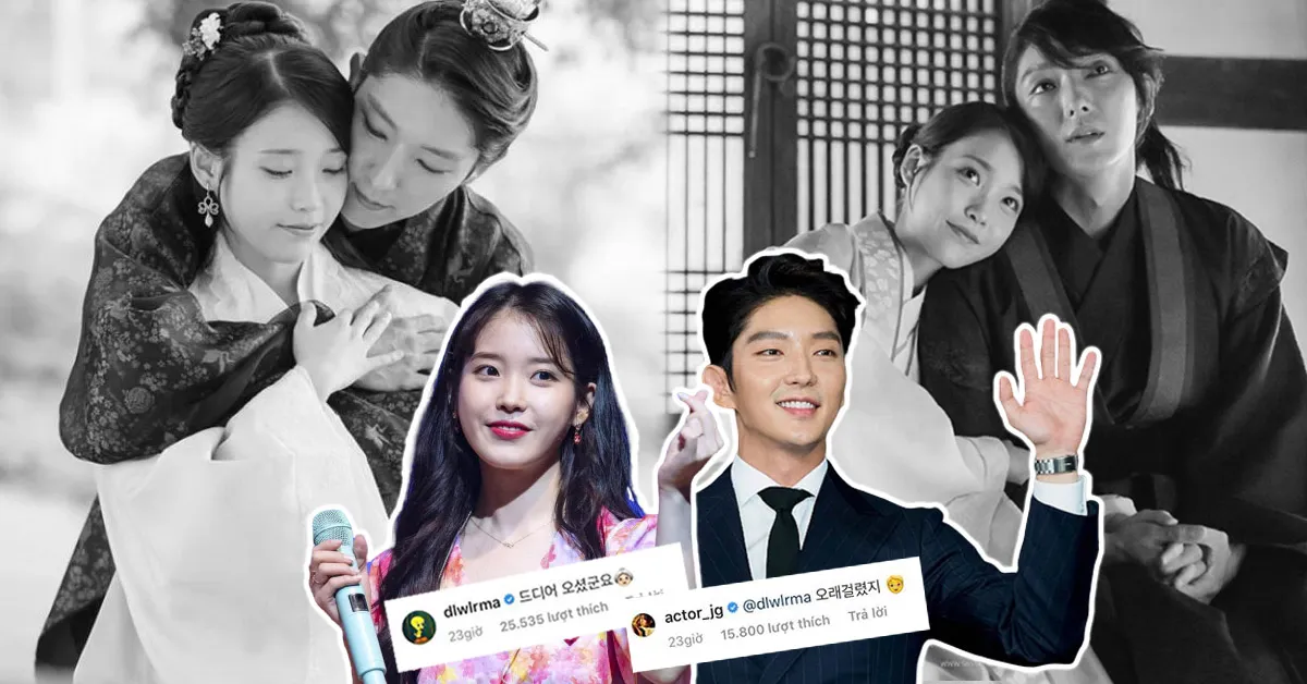 IU và Lee Jun Ki tương tác trên mạng xã hội, fan được dịp đẩy thuyền Tứ hoàng tử - Hae Soo