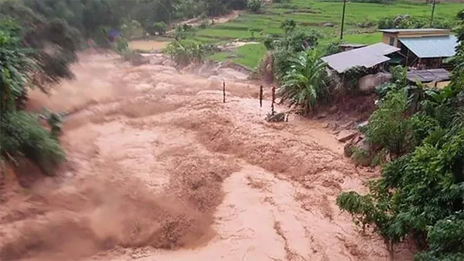 Cảnh báo lũ quét, sạt lở đất trên khu vực các tỉnh Lai Châu, Hà Giang, Bắc Kạn, Tuyên Quang