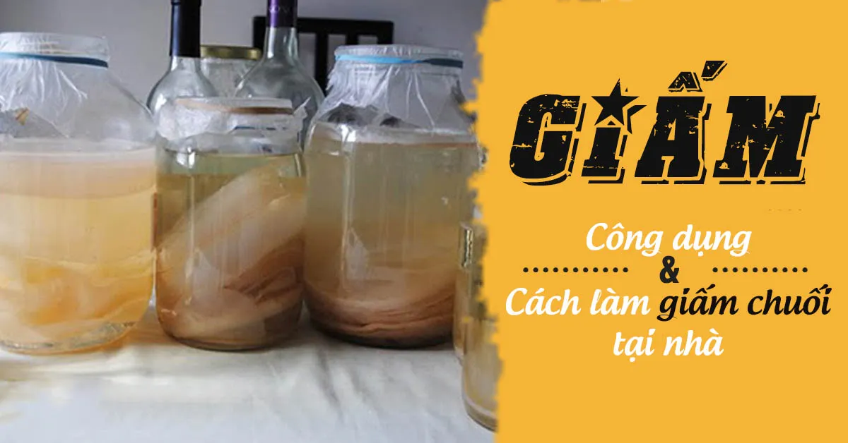 Những công dụng của giấm và cách làm giấm tại nhà