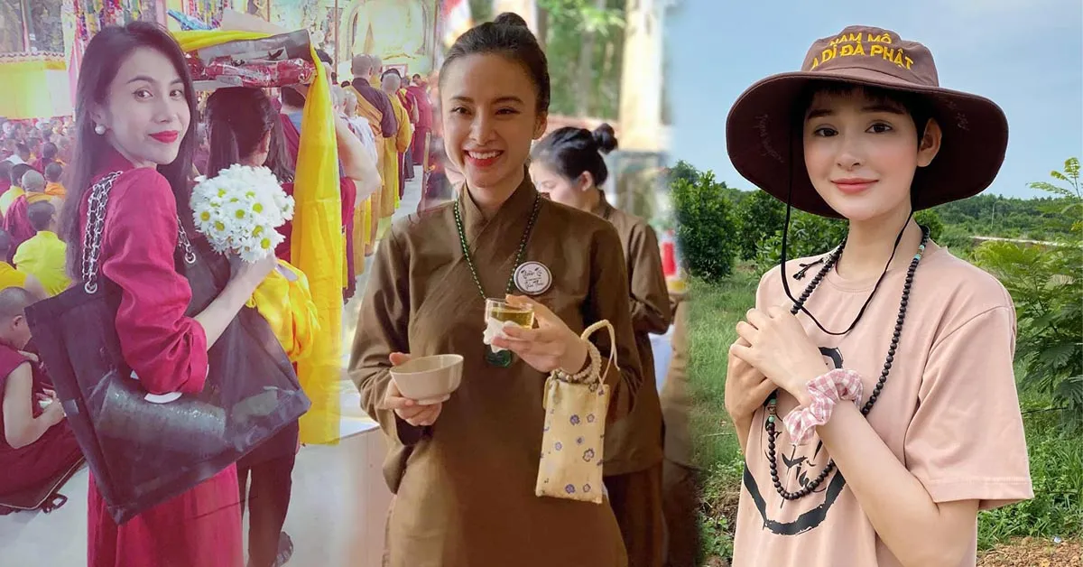 Những sao Việt thành tâm hướng về Phật pháp