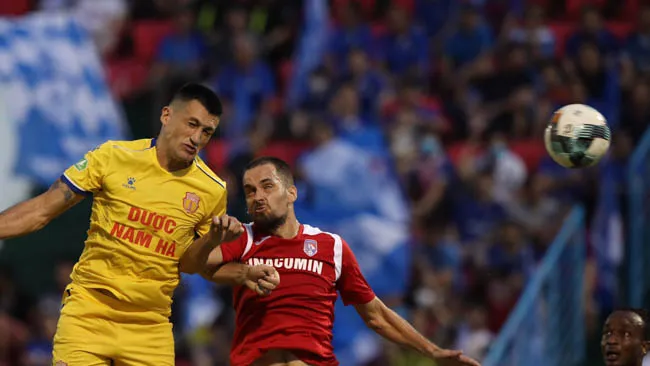 Cặp tiền đạo của Nam Định khiến mọi đối thủ phải e dè