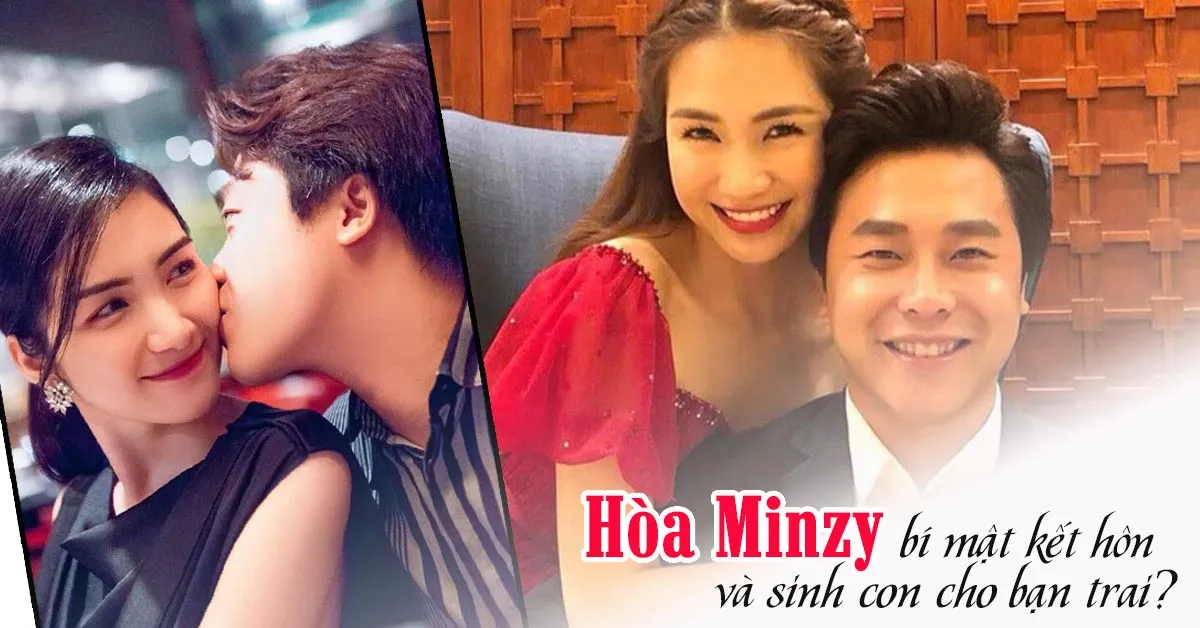 Hòa Minzy tự mình úp mở chuyện đã kết hôn và sinh con cho bạn trai đại gia