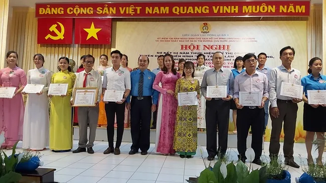 Quận 3 tuyên dương 57 điển hình “Học tập và làm theo tư tưởng, đạo đức, phong cách Hồ Chí Minh”