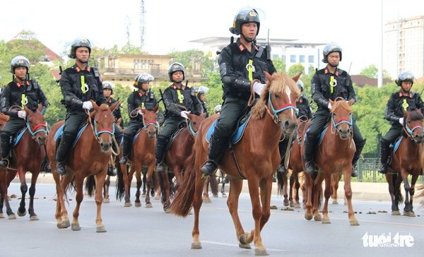 Bộ Công an ra mắt Đoàn cảnh sát cơ động kỵ binh