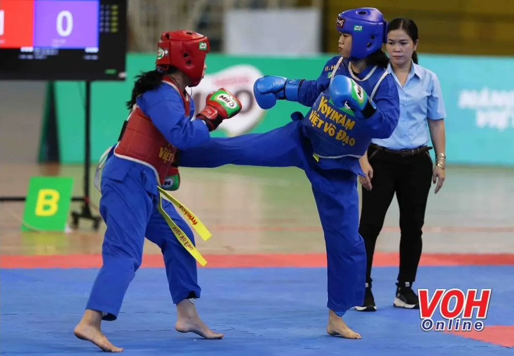 Quận 8 nhất toàn đoàn Giải Vovinam Hội khỏe Phù Đổng TPHCM