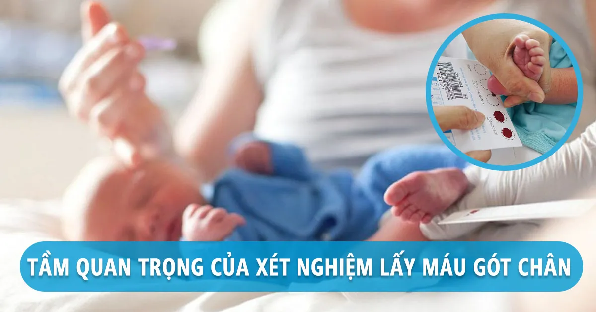 Xét nghiệm lấy máu gót chân có nguy hiểm không?