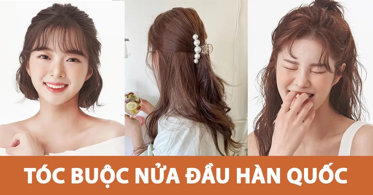 5 cách buộc tóc nửa đầu đẹp ‘mê tơi’ kiểu Hàn Quốc