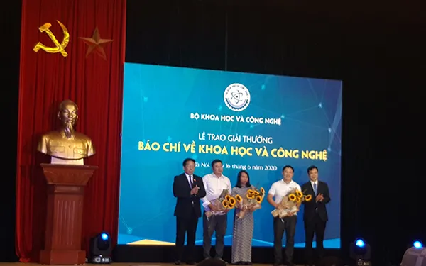 VOH nhận giải Ba Giải thưởng báo chí về khoa học và công nghệ 2019