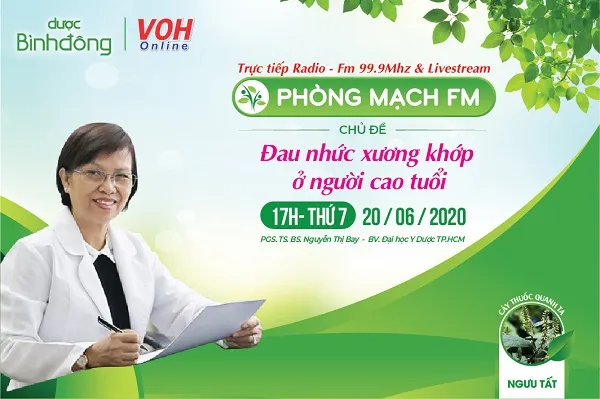 [LIVE] ĐAU NHỨC XƯƠNG KHỚP Ở NGƯỜI CAO TUỔi - PHÒNG MẠCH FM - 20/06/2020