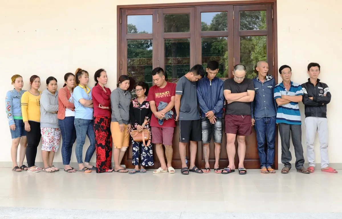 Tây Ninh: 8 đối tượng ghi số đề và cho vay nặng lãi bị bắt giữ