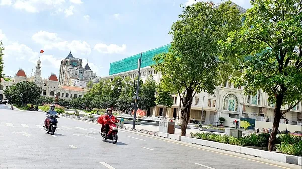 Cấm xe lưu thông đường Nguyễn Huệ vào buổi tối từ 27/6 đến 2/7