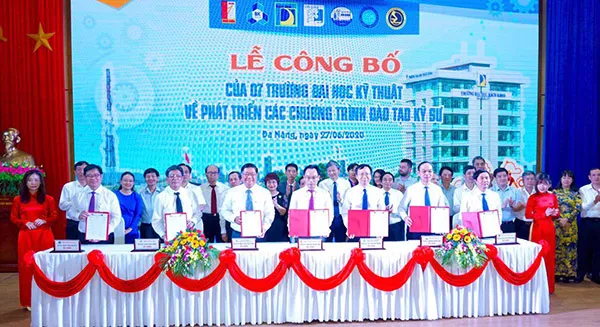 7 trường đại học kỹ thuật hàng đầu Việt Nam bắt tay công bố chương trình đào tạo kỹ sư mới