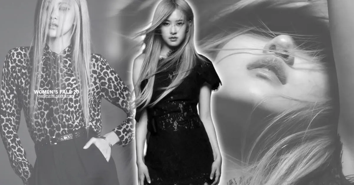 Rosé (BLACKPINK) khoe vẻ đẹp cuốn hút trong chiến dịch quảng bá của Saint Laurent