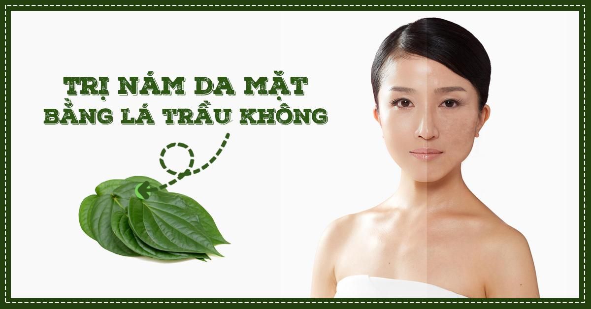 Trị nám bằng lá trầu không có thực sự hiệu quả?