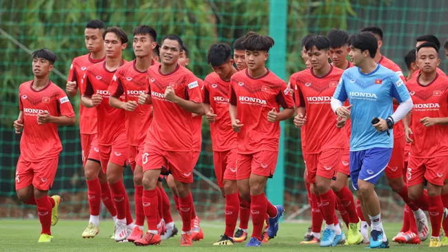 U22 Việt Nam có 3 cầu thủ tập riêng trong buổi đầu