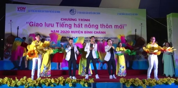 Giao lưu tiếng hát Nông thôn mới năm 2020 Huyện Bình Chánh – Hóc Môn - 27/6/2020