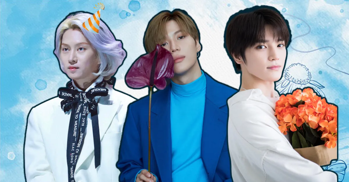 Taemin, Heechul, Taeyong và những nam thần tượng có sinh nhật vào tháng 7