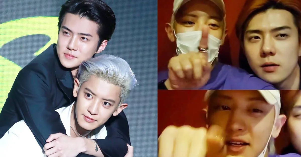 Chanyeol (EXO) khiến hàng triệu fan ‘bấn loạn’ chỉ với 5 từ đặc biệt khi livestream cùng với Sehun