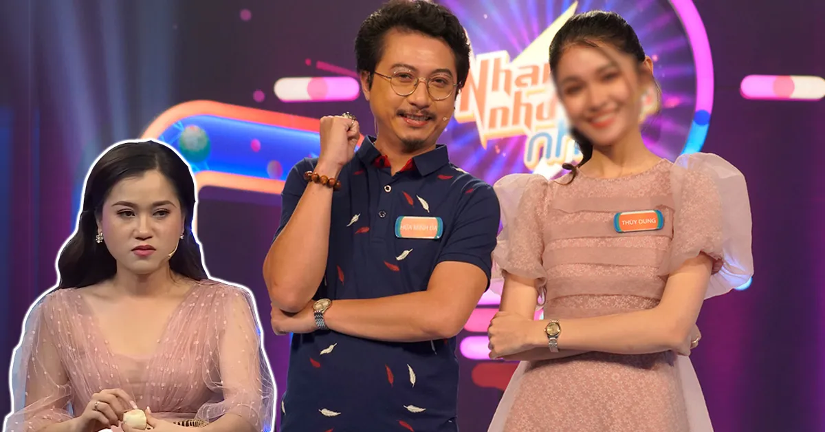 Lâm Vỹ Dạ vừa vắng nhà, Hứa Minh Đạt đã lẻn đi quay gameshow cùng Á hậu Thùy Dung