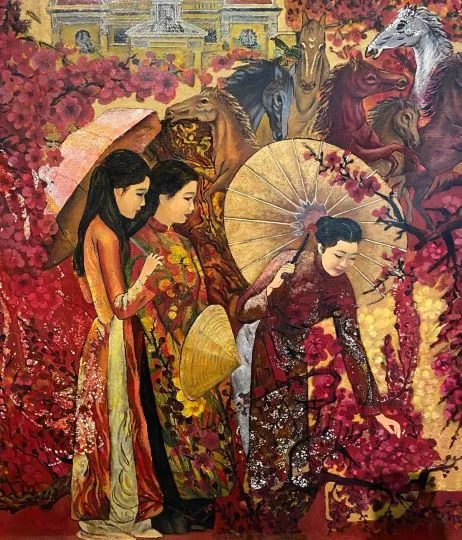 Sơn mài - Nghệ thuật tranh độc đáo của người Việt