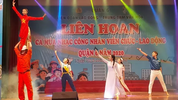 Khai mạc Liên hoan ca múa nhạc công nhân viên - lao động 2020