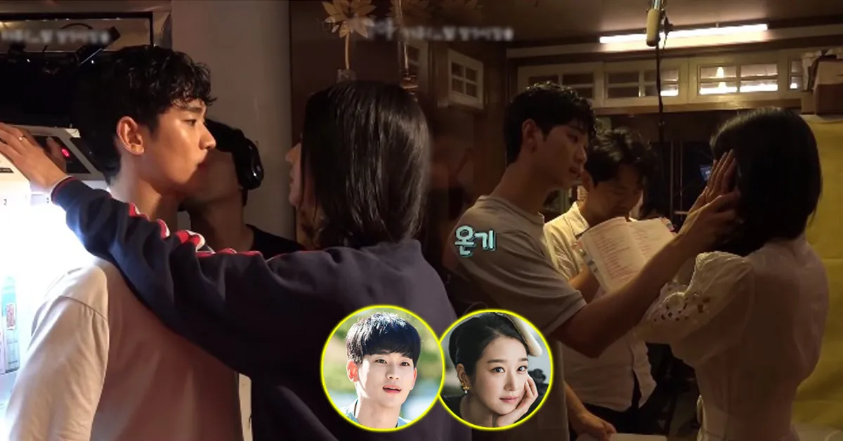 Kim Soo Hyun và Seo Ye Ji tương tác đáng yêu trong hậu trường It’s Okay To Not Be Okay