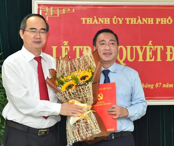 Ông Phạm Thành Kiên giữ chức Bí thư Quận ủy quận 3