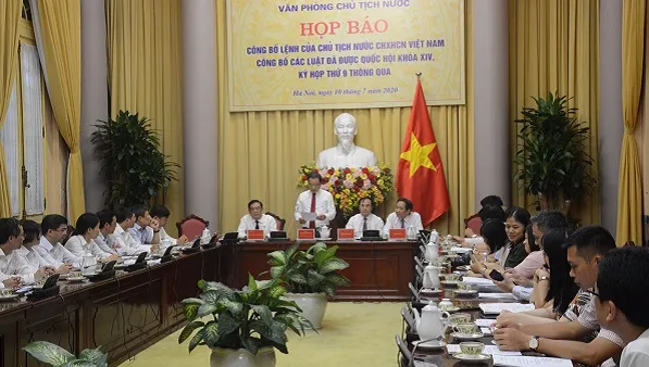 Công bố Lệnh của Chủ tịch nước về 10 luật Quốc hội thông qua