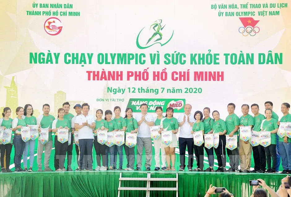 Sôi động Ngày chạy Olympic - Vì sức khỏe toàn dân TPHCM 2020