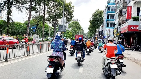 Đường 3/2: Điều chỉnh việc cấm dừng xe, đậu xe