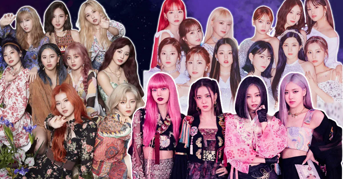 BLACKPINK, IZ*ONE và TWICE dẫn đầu BXH thương hiệu girlgroup tháng 7