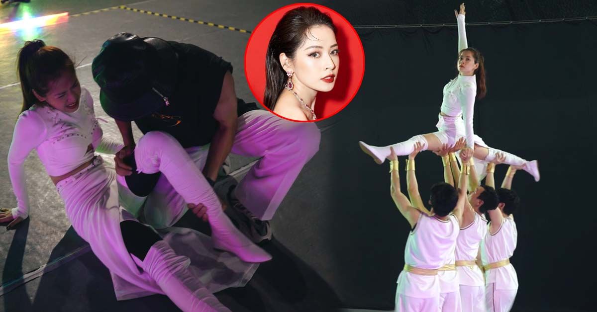 Chi Pu đau đớn vì bong gân khi tập luyện cho số thứ 2 của Chi Pu’s Greatest Show