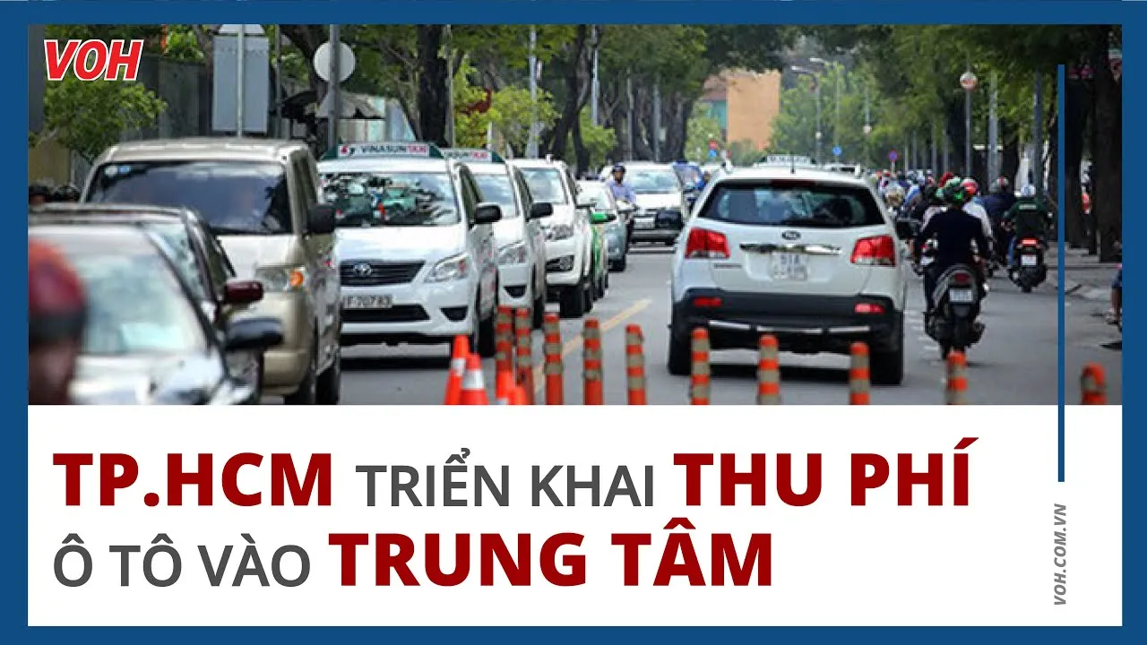 TP.HCM triển khai thu phí ô tô vào trung tâm