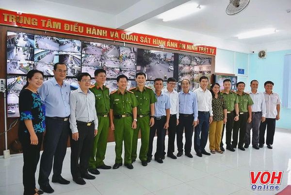 Quận 10 ra mắt Trung tâm điều hành và quan sát hình ảnh an ninh trật tự