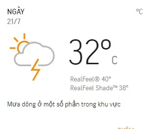 Dự báo thời tiết TPHCM 3 ngày tới (21/7 - 23/7): Buổi sáng có mưa, chiều tối không mưa