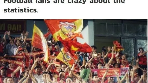 Báo Thái ấn tượng trước sự cuồng nhiệt trên các khán đài tại V-League