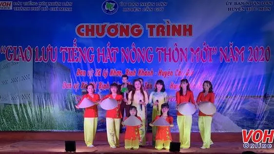 “Tiếng hát nông thôn mới” về lại Lý Nhơn