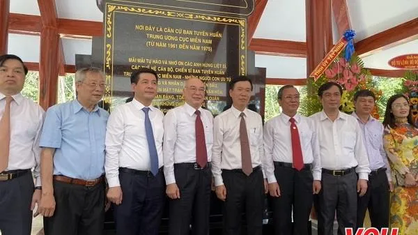 Khánh thành công trình cải tạo, nâng cấp Nhà bia kỷ niệm Ban Tuyên huấn Trung ương cục miền Nam