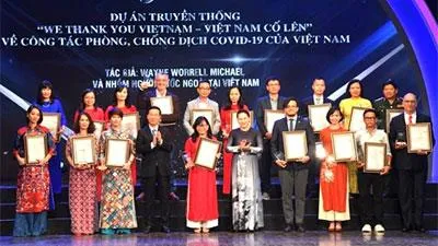 175 tác phẩm được trao Giải thưởng toàn quốc về thông tin đối ngoại lần thứ VI