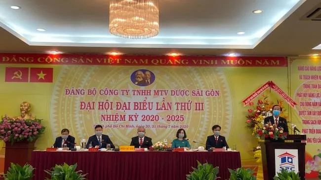 Xây dựng Đảng bộ công ty Dược Sài Gòn trong sạch, vững mạnh