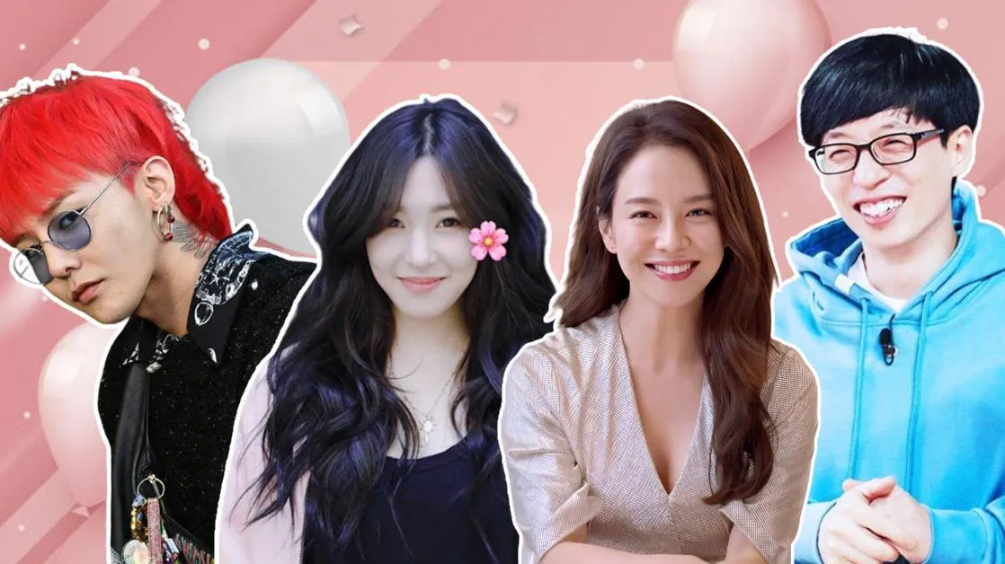 G-Dragon, Tiffany và những sao Hàn sinh tháng 8