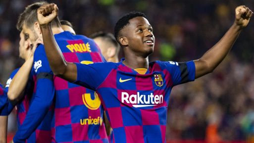Barca lên kế hoạch giữ chân thần đồng Ansu Fati