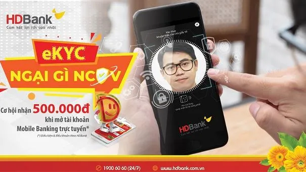 Giao dịch online, nhận nhiều ưu đãi từ HDBank