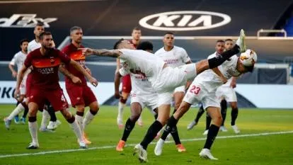 Diễn biến chính Sevilla vs AS Roma tại Cup C2: Thắng thuyết phục, Sevilla vào tứ kết