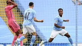 Kết quả C1 ngày 8/8: Man City và Lyon giành vé vào tứ kết