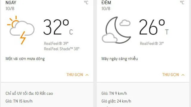 Dự báo thời tiết TPHCM hôm nay 10/08: sáng nắng, chiều mây - lượng UV ở mức nguy hại