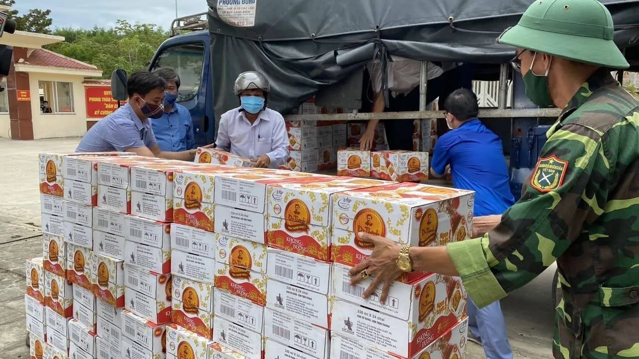 Nhiều sản phẩm tiếp sức đồng bào, chiến sĩ chống dịch Covid-19 tại Quân khu 5 và Quân khu 7