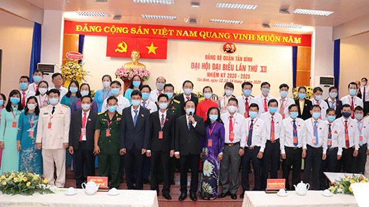 Ông Lê Hoàng Hà tái đắc cử Bí thư Quận ủy Quận Tân Bình