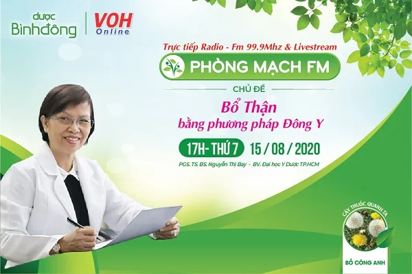 [LIVE] BỔ THẬN BẰNG PHƯƠNG PHÁP ĐÔNG Y - PHÒNG MẠCH FM - 15/08/2020