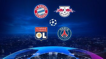 Các cặp đấu tại bán kết Champions League 2019/20: Vắng bóng Ngoại hạng Anh và La Liga